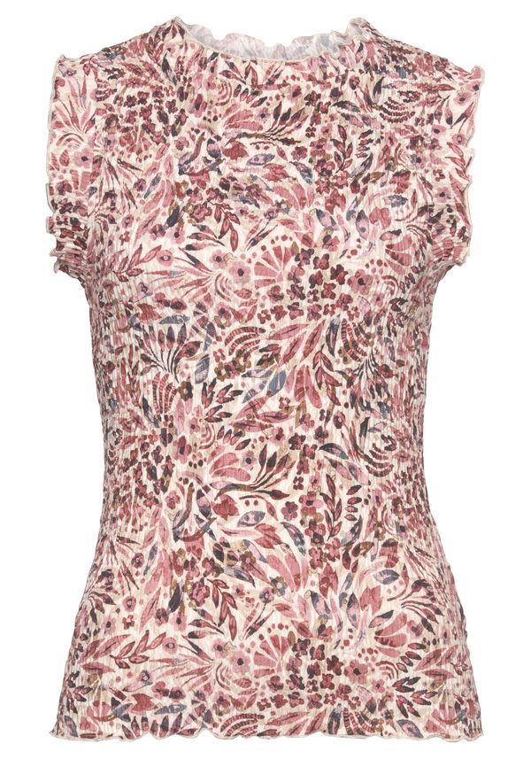 VIVANCE VIVANCE Bluza  bež / plava / smeđa / roza / bijela