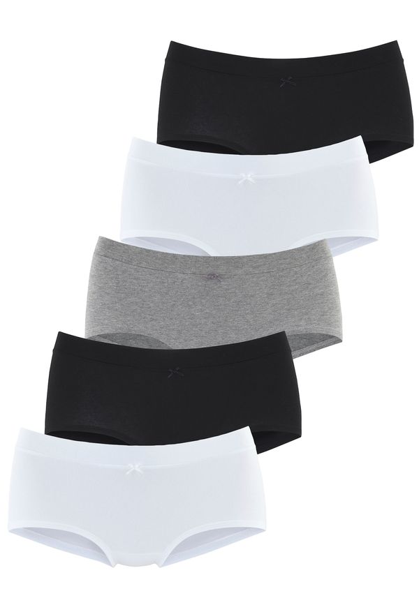 VIVANCE VIVANCE Hipster gaćice  siva / crna / bijela