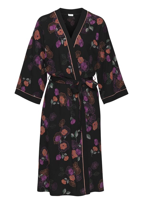 VIVANCE VIVANCE Kimono 'Dreams'  zelena / ciklama / hrđavo crvena / crna / bijela