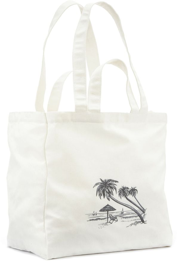 VIVANCE VIVANCE Shopper torba  boja pijeska / siva
