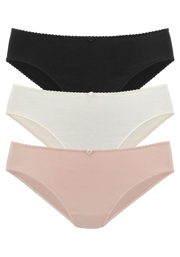 VIVANCE VIVANCE Slip  nude / ecru/prljavo bijela / crna