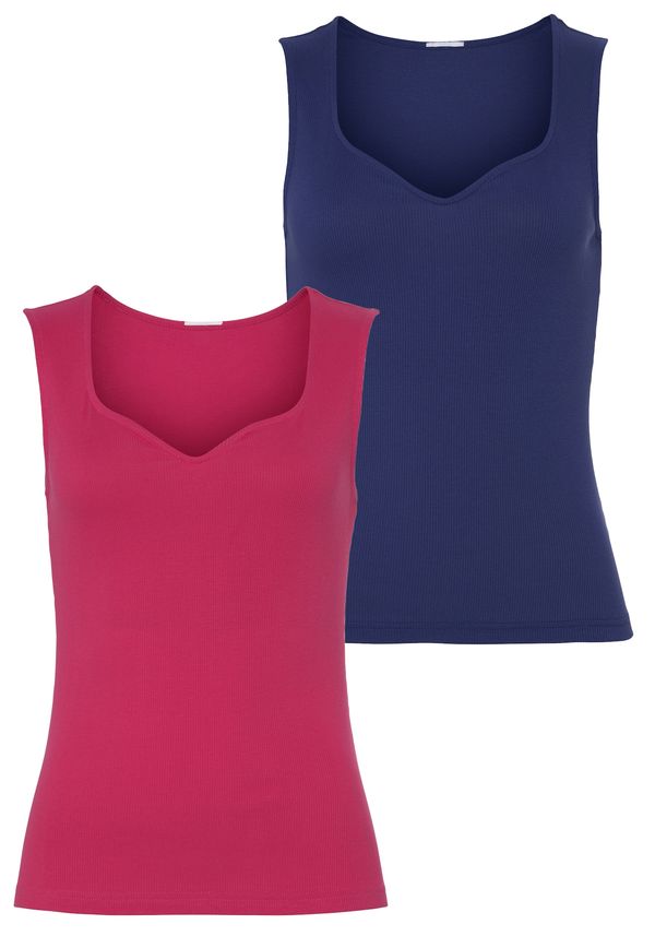 VIVANCE VIVANCE Top  plava / tamno roza