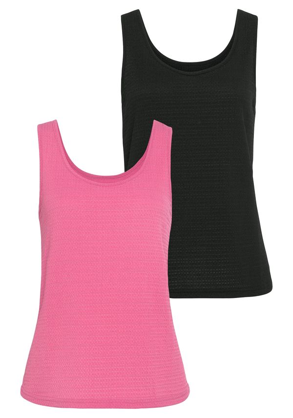 VIVANCE VIVANCE Top  roza / crna