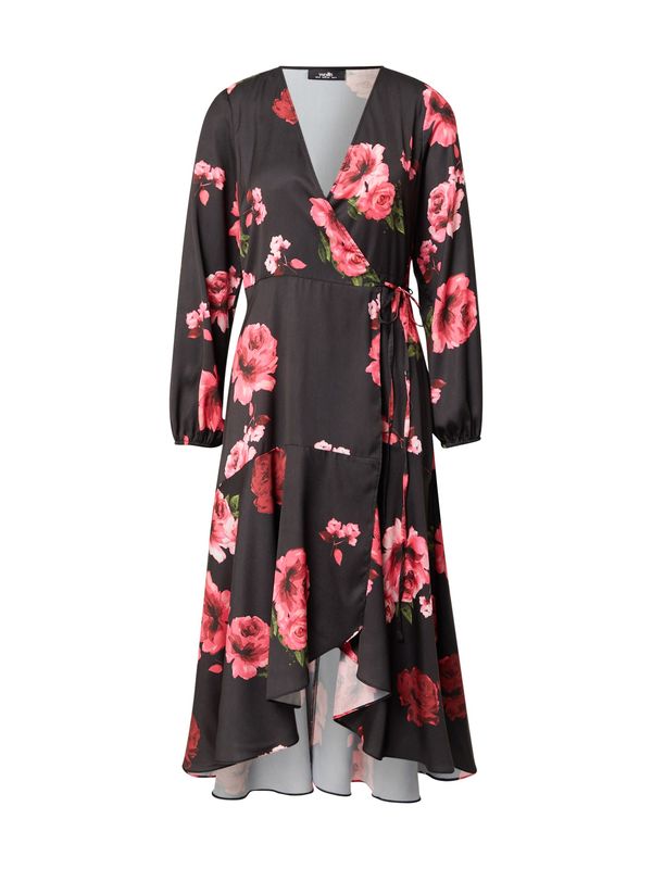 Wallis Wallis Haljina  zelena / rosé / crna