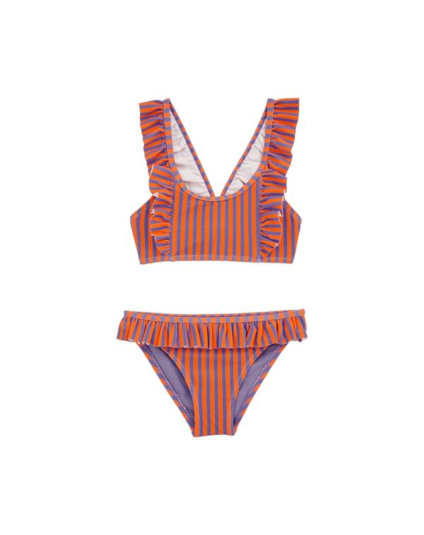 WE Fashion WE Fashion Bikini  ljubičasta / narančasta