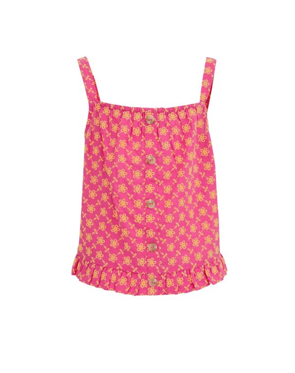 WE Fashion WE Fashion Bluza  žuta / svijetloroza