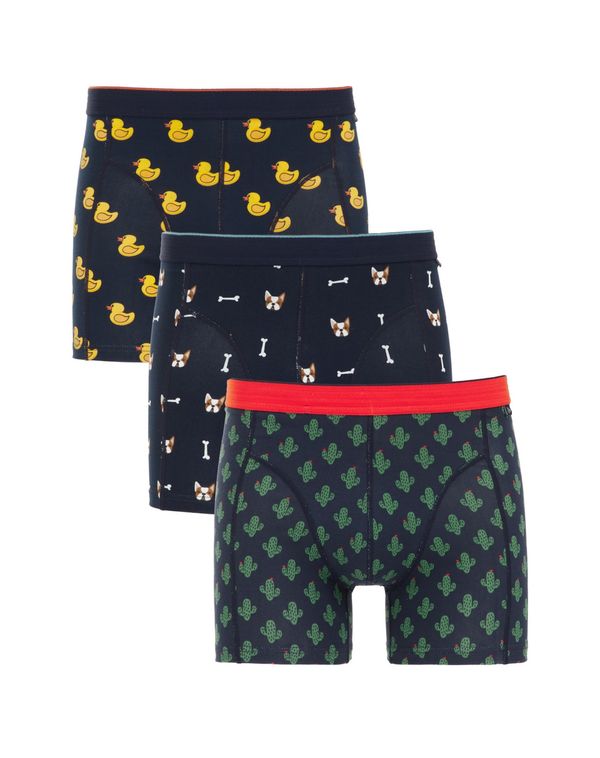 WE Fashion WE Fashion Bokserice  morsko plava / miks boja
