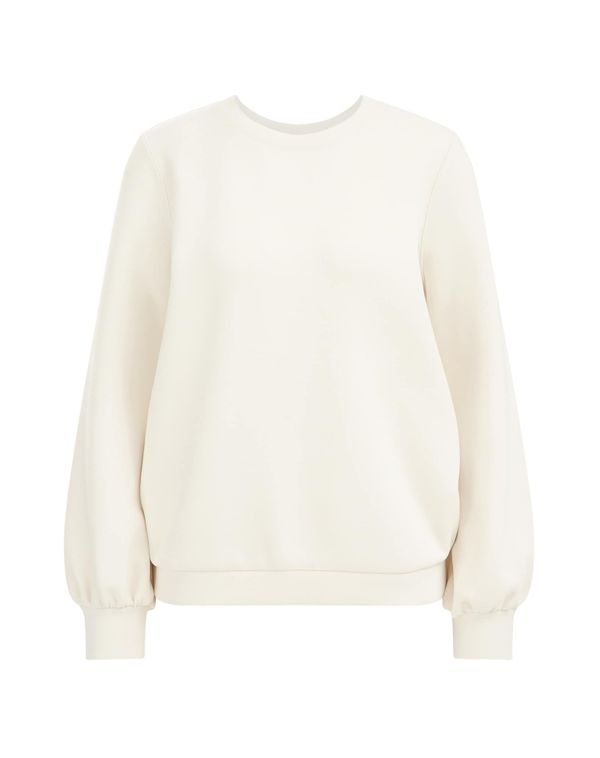 WE Fashion WE Fashion Sweater majica  boja slonovače / prljavo bijela