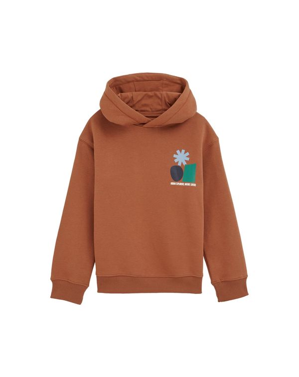 WE Fashion WE Fashion Sweater majica  svijetloplava / smeđa / smaragdno zelena / crna