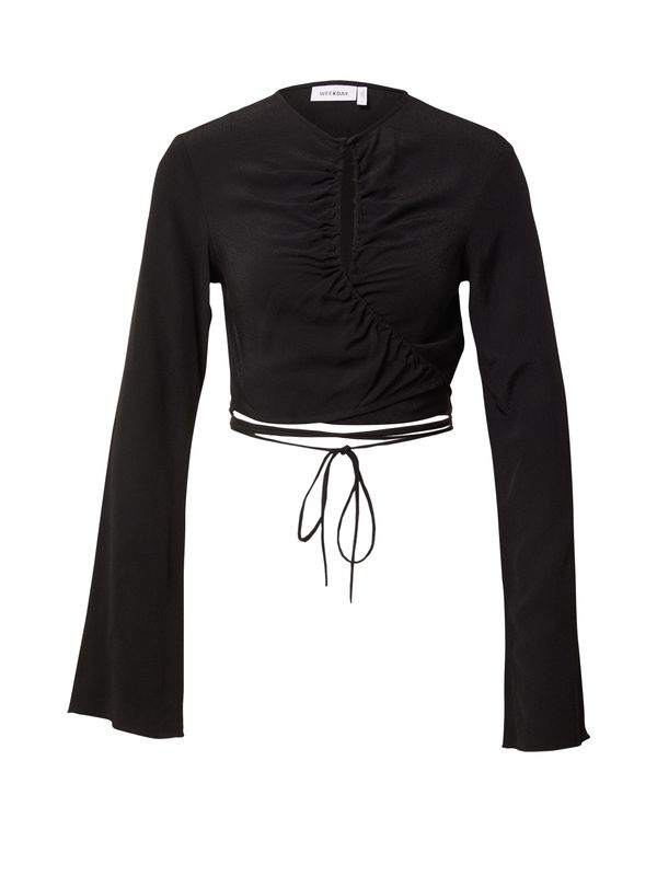WEEKDAY WEEKDAY Bluza 'Cassie'  crna
