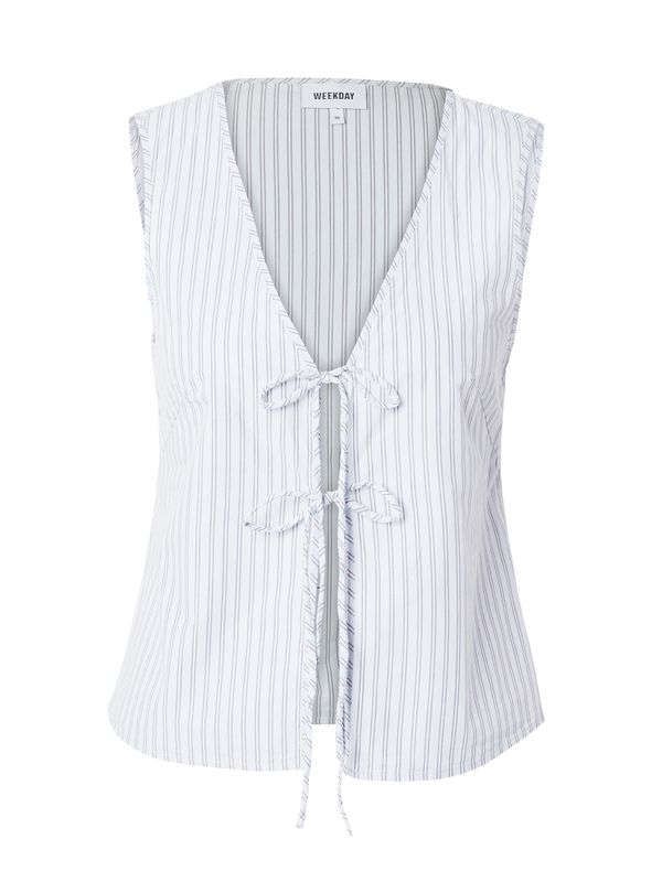 WEEKDAY WEEKDAY Bluza 'Cecile'  mornarsko plava / bijela