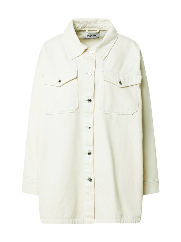 WEEKDAY WEEKDAY Bluza 'Renja'  bijela
