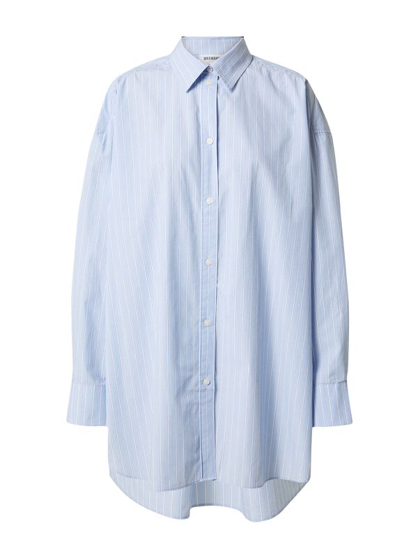 WEEKDAY WEEKDAY Bluza  svijetloplava / bijela