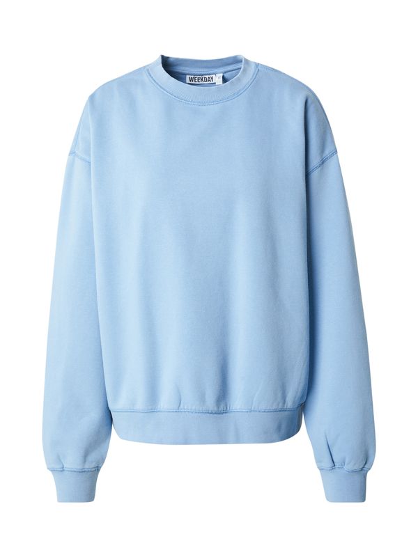 WEEKDAY WEEKDAY Sweater majica 'Essence Standard'  nebesko plava