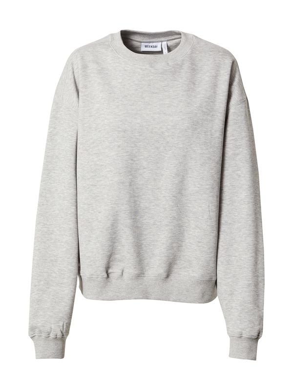 WEEKDAY WEEKDAY Sweater majica 'Essence Standard'  siva