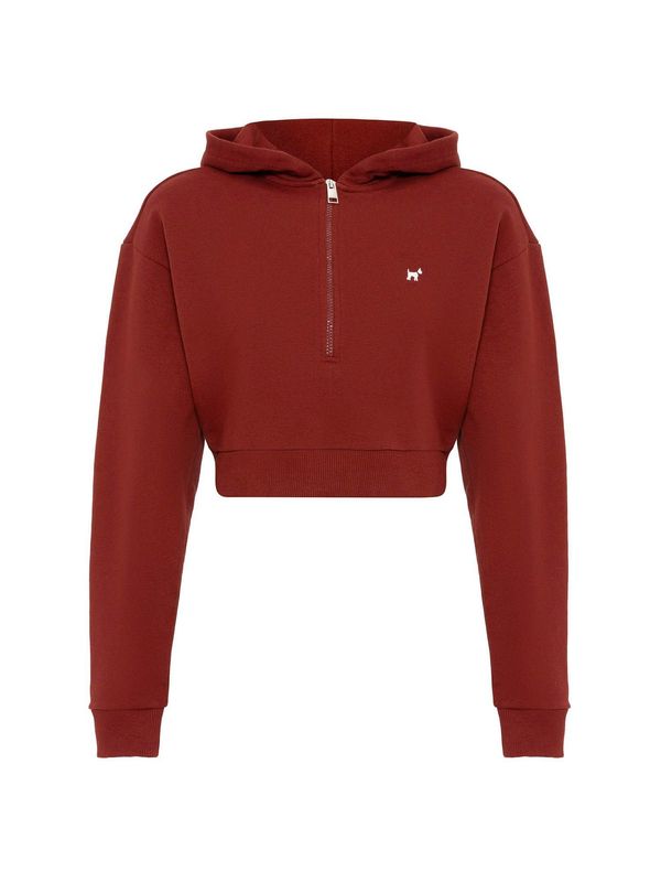Williot Williot Sweater majica 'Isabella'  bordo