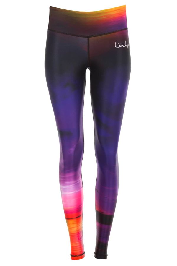 Winshape Winshape Sportske hlače 'AEL102'  ljubičasta / tamno ljubičasta / narančasta / crna