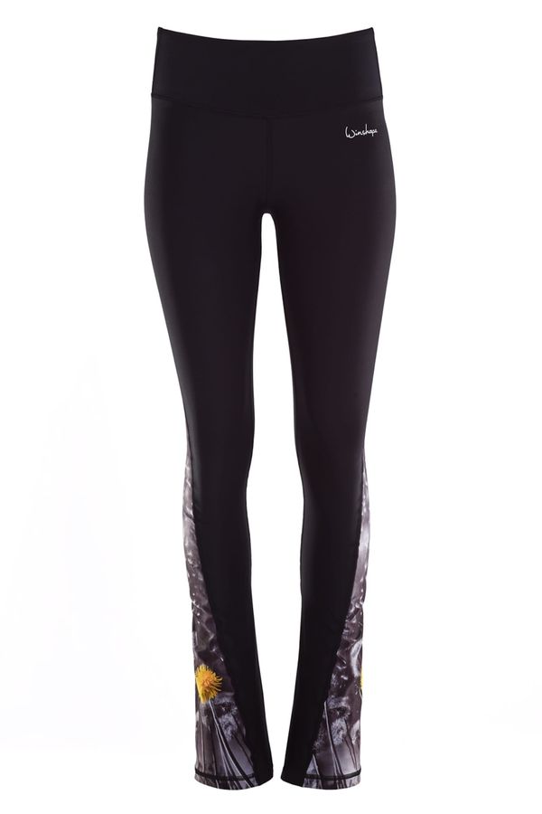 Winshape Winshape Sportske hlače 'BCL105'  žuta / svijetlosiva / crna / bijela