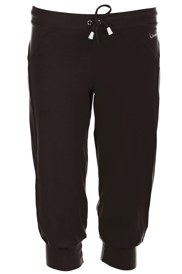 Winshape Winshape Sportske hlače 'WBE5'  crna / bijela