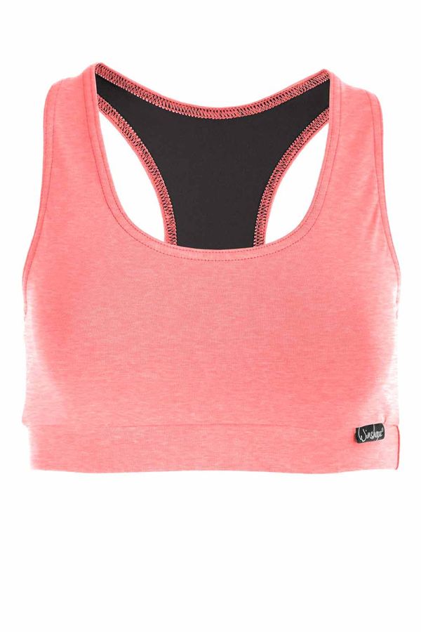 Winshape Winshape Sportski grudnjak 'WVR1'  koraljna / crna / bijela