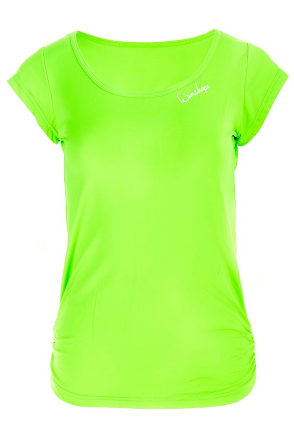 Winshape Winshape Tehnička sportska majica 'AET106'  neonsko zelena / bijela