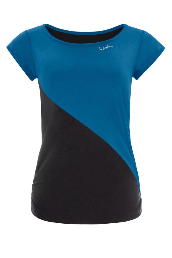Winshape Winshape Tehnička sportska majica 'AET109LS'  cijan plava / crna