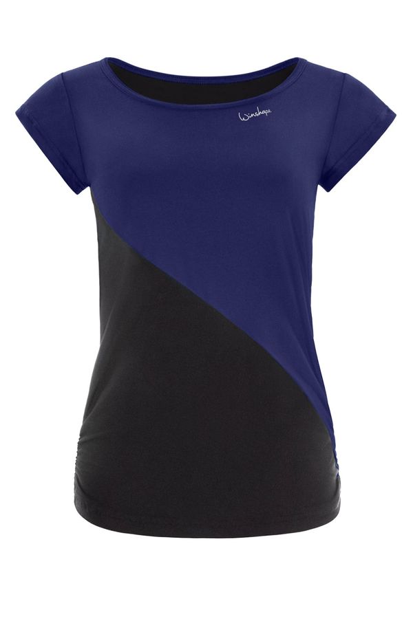 Winshape Winshape Tehnička sportska majica 'AET109LS'  morsko plava / crna