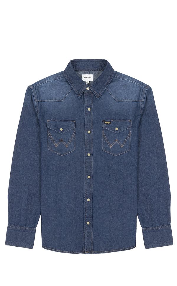 WRANGLER WRANGLER Košulja  plavi traper