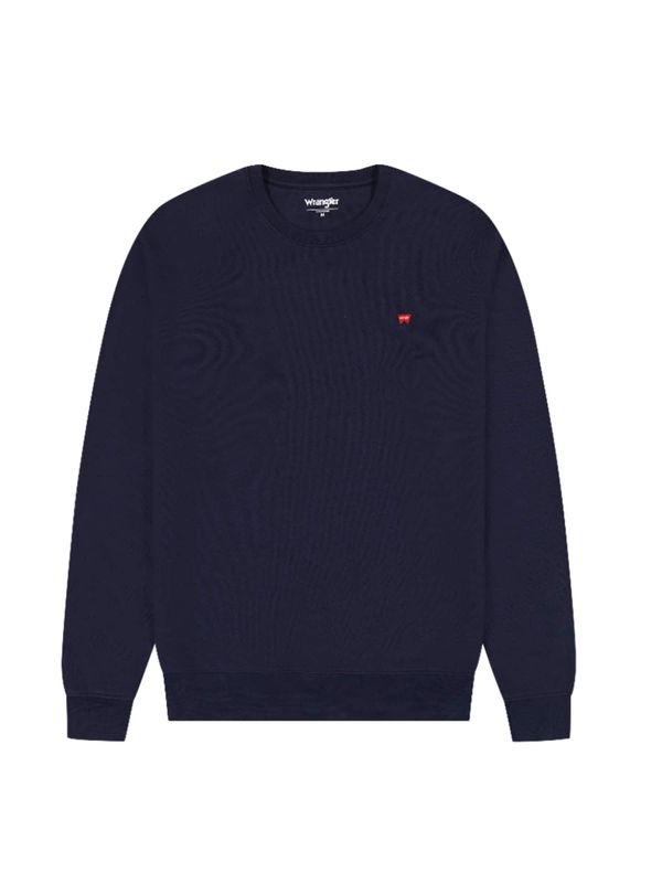 WRANGLER WRANGLER Sweater majica 'Sign Off'  mornarsko plava