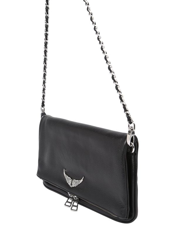 Zadig & Voltaire Zadig & Voltaire Pismo torbica 'ROCK'  crna