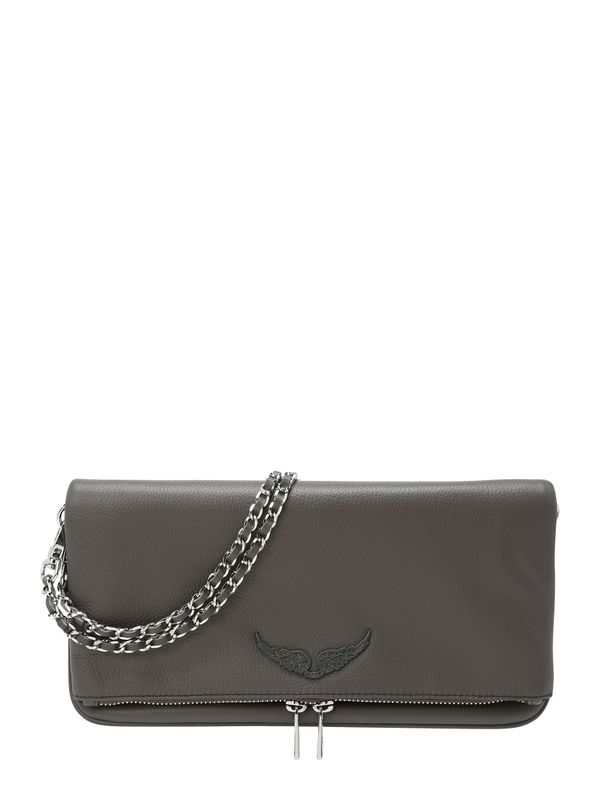 Zadig & Voltaire Zadig & Voltaire Pismo torbica 'ROCK'  tamo siva