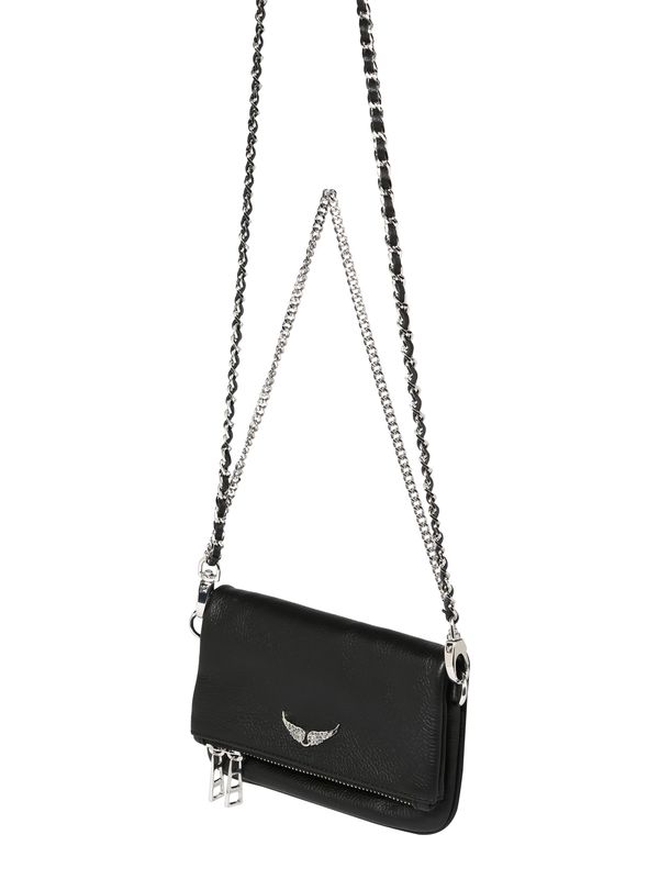 Zadig & Voltaire Zadig & Voltaire Torba za na rame 'ROCK'  crna / srebro