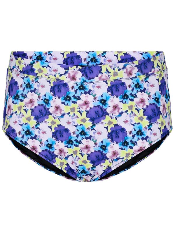 Zizzi Zizzi Bikini donji dio 'Selma'  azur / žuta / ljubičasto plava / rosé