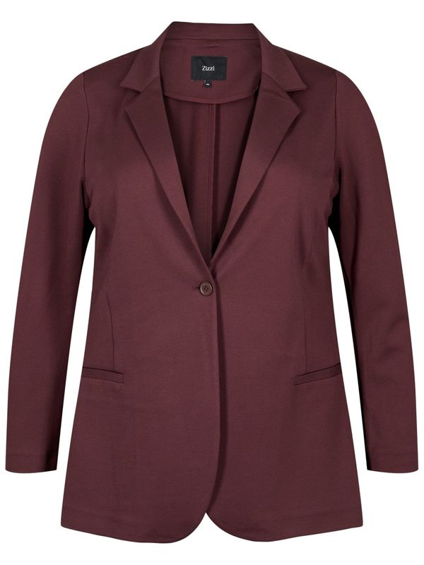 Zizzi Zizzi Blejzer 'Maddie'  burgund