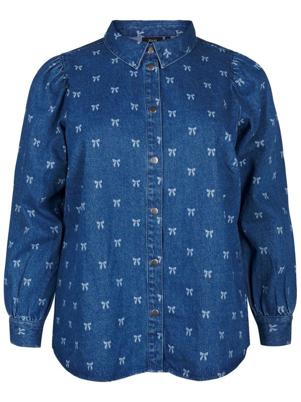 Zizzi Zizzi Bluza 'ELOVA'  plavi traper