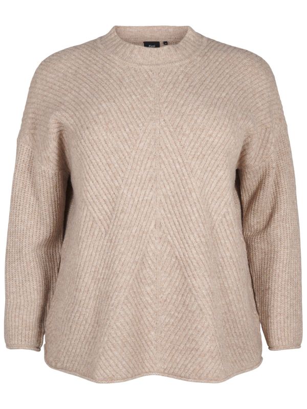 Zizzi Zizzi Pulover  taupe siva