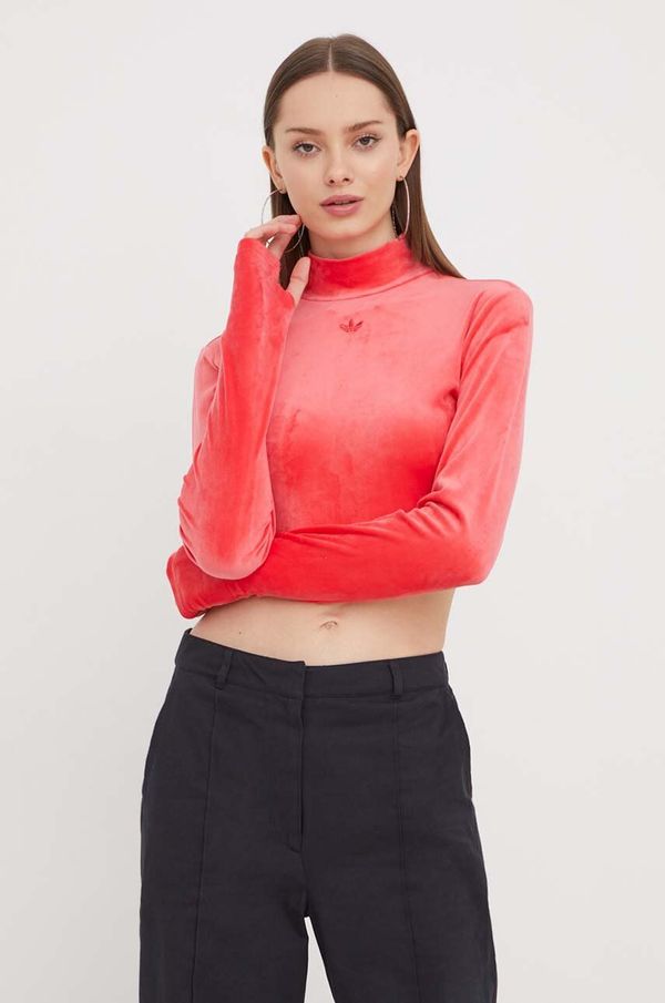 adidas Originals Adidas Originals boja: crvena, s poludolčevitom