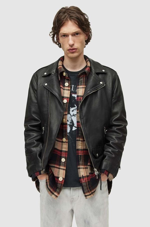 AllSaints AllSaints - Kožna jakna Milo Biker