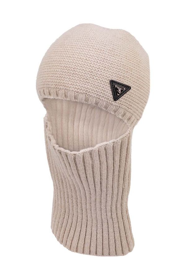 Jamiks Balaklava s primjesom vune Jamiks DOROTHEE boja: bež, JZH379