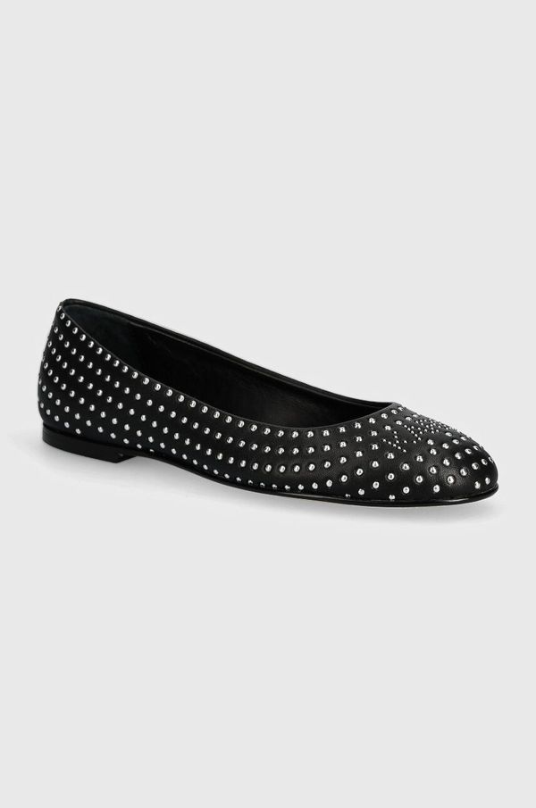 Karl Lagerfeld Balerinke Karl Lagerfeld KARO boja: crna, KL40123
