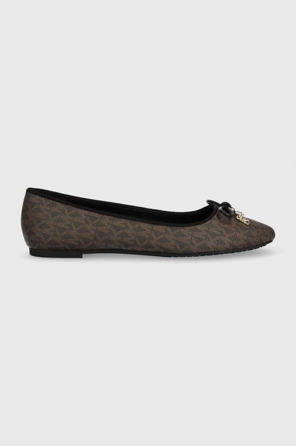 MICHAEL Michael Kors Balerinke MICHAEL Kors Nori boja: smeđa, 40F3NRFP1B