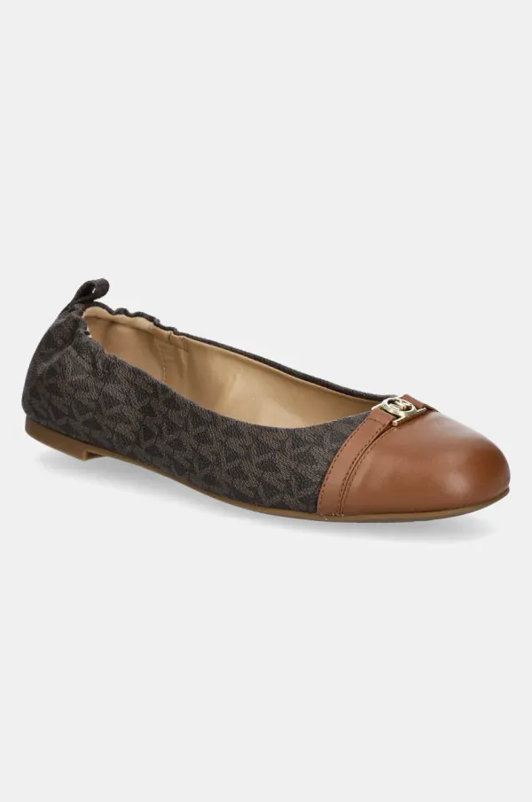 MICHAEL Michael Kors Balerinke MICHAEL Michael Kors Mandy boja: smeđa, 40S5MAFP1B.227