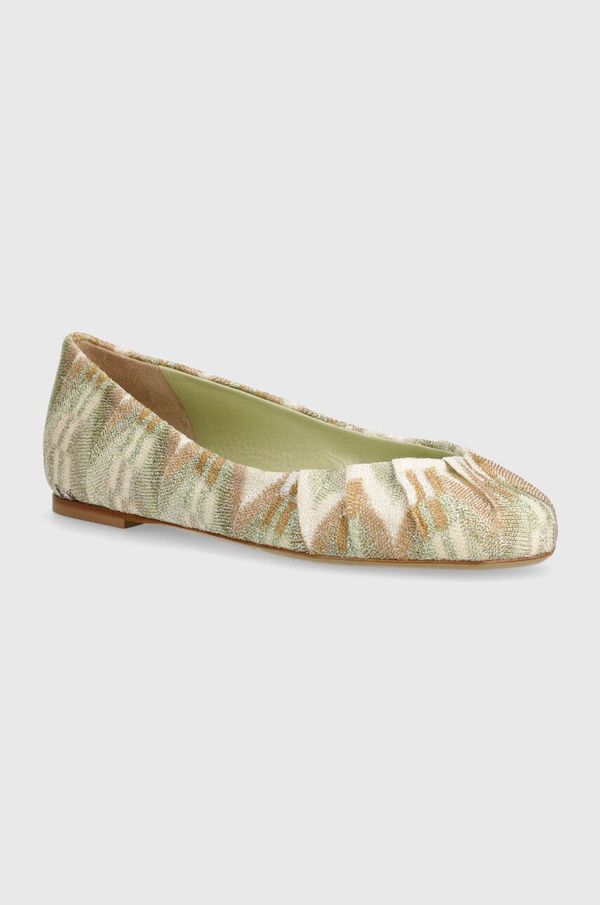 Missoni Balerinke Missoni Iris boja: zelena, M31_024