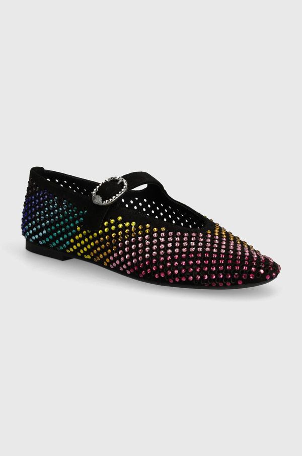 Kurt Geiger London Balerinke od brušene kože Kurt Geiger London Mayfair Ballet Flat boja: crna, 2656305209