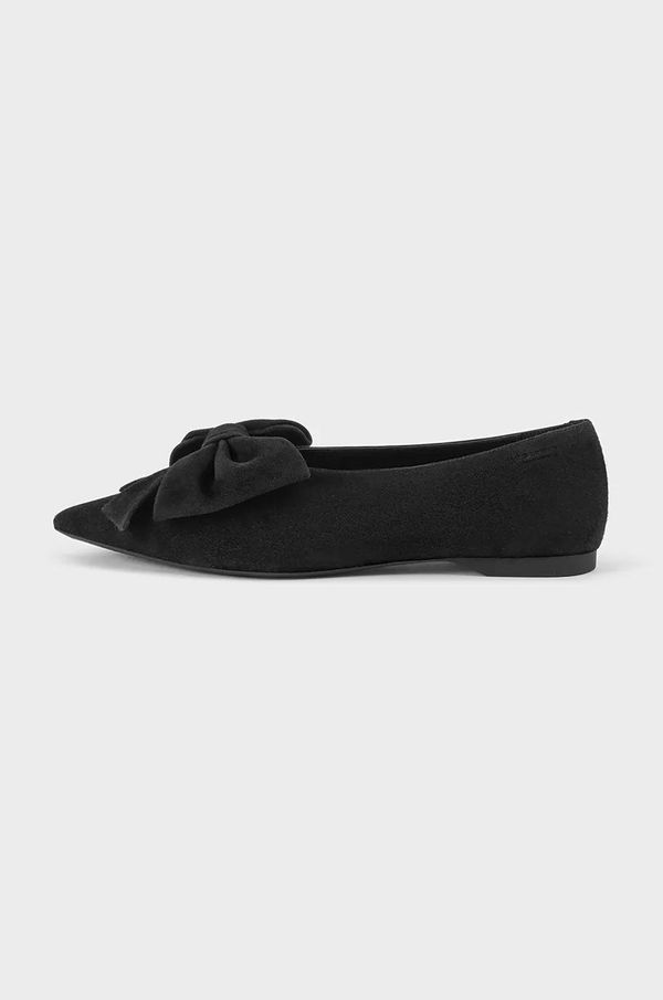 Vagabond Shoemakers Balerinke od brušene kože Vagabond Shoemakers HERMINE boja: crna, 5933-240-20