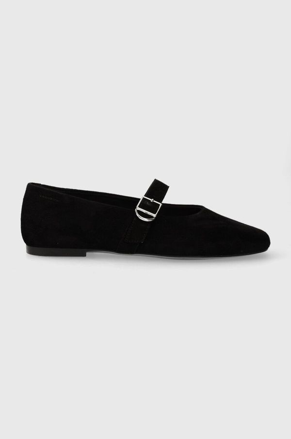 Vagabond Shoemakers Balerinke od brušene kože Vagabond Shoemakers JOLIN boja: crna, 5608.040.20