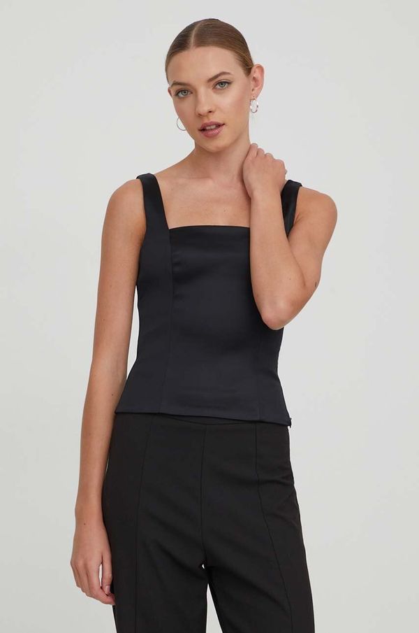 Abercrombie & Fitch Bluza Abercrombie & Fitch za žene, boja: crna, bez uzorka