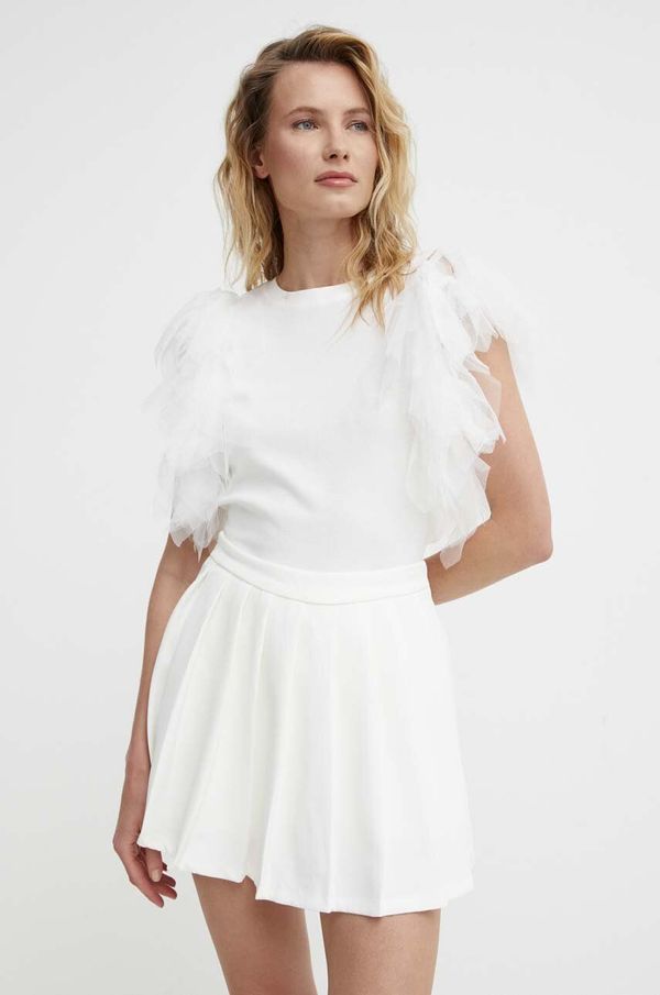 Answear Lab Bluza Answear Lab za žene, boja: bijela, bez uzorka