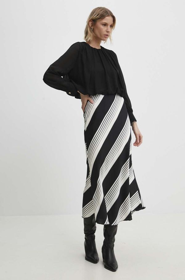 Answear Lab Bluza Answear Lab za žene, boja: crna, bez uzorka