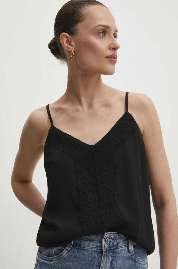 Answear Lab Bluza Answear Lab za žene, boja: crna, bez uzorka